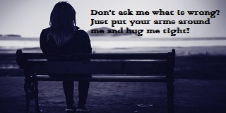 I Need A Hug Quotes And Sayings-Tight Hug Will Make You Feel Better